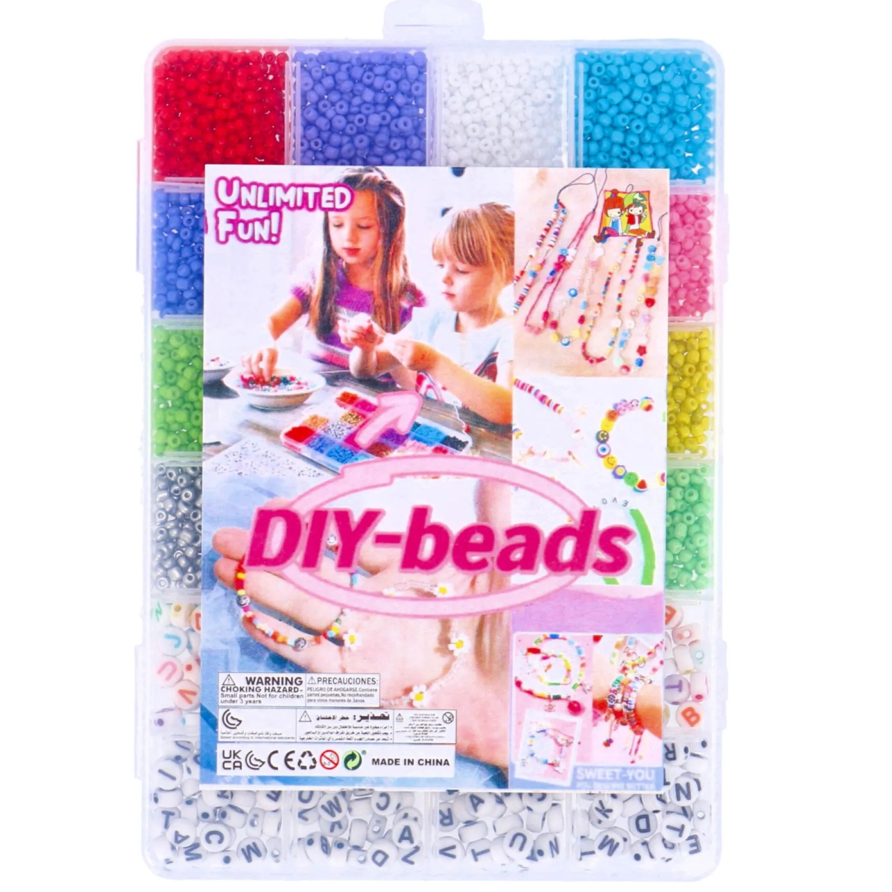 Sieraden Maken>Creafun Kralen 24 soorten