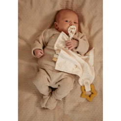 Bijtringen></noscript> LD knuffeldoekje met bijtring newborn naturals