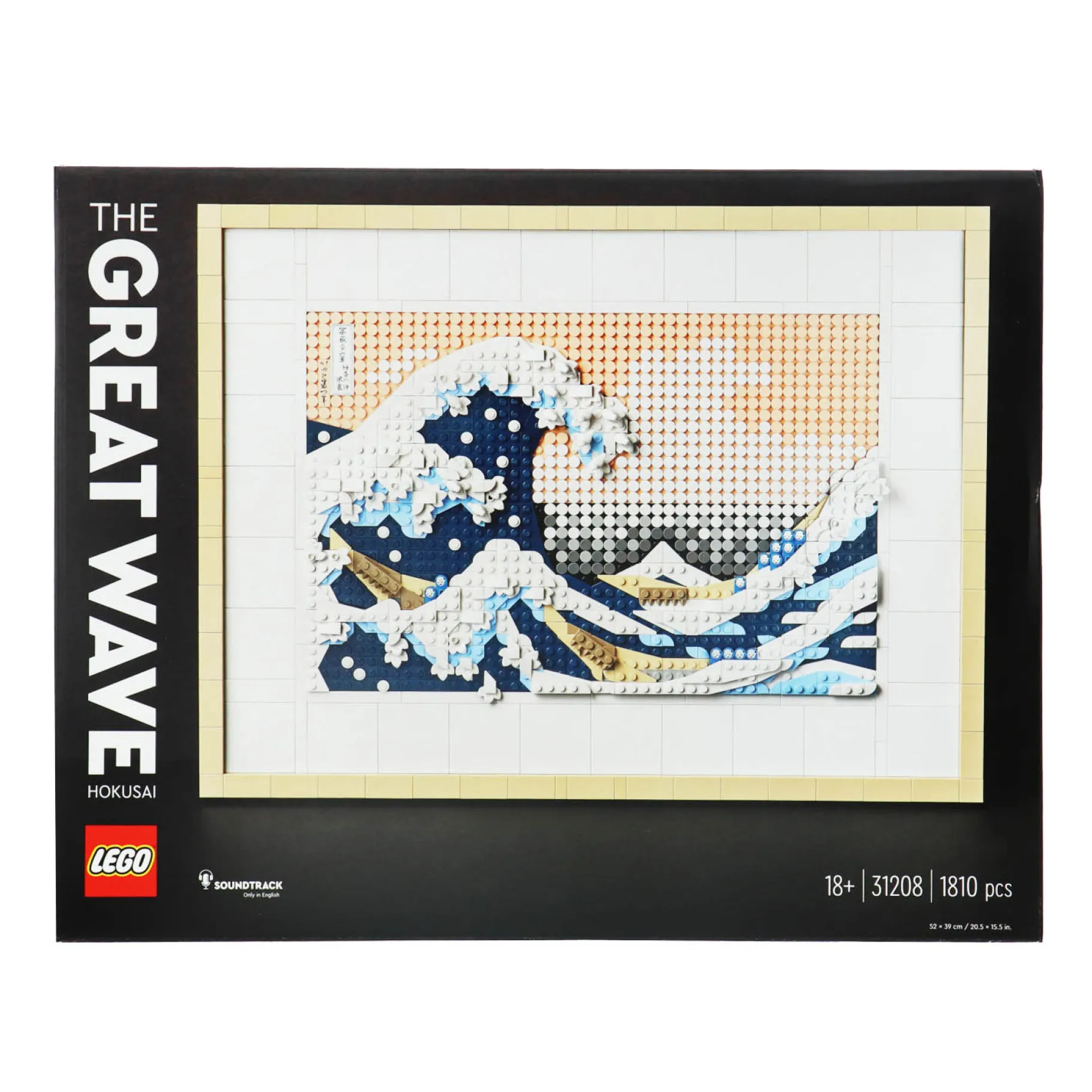Bouwstenen|Jongens>LEGO 31208 Art Hokusai – De grote golf