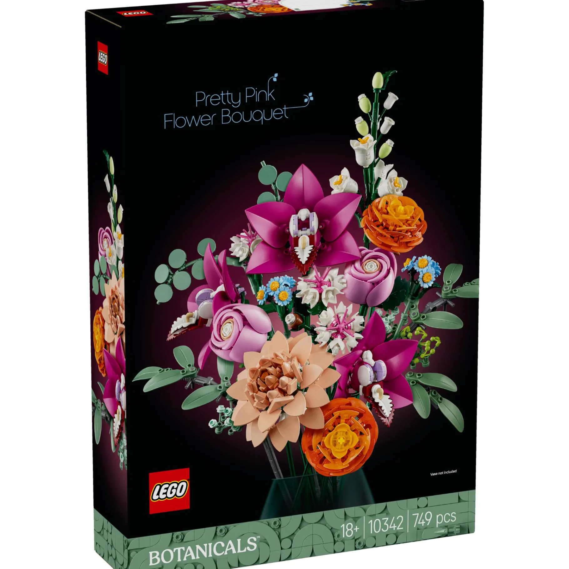 Jongens|Bouwstenen>LEGO 10342 Botanicals Roze boeket