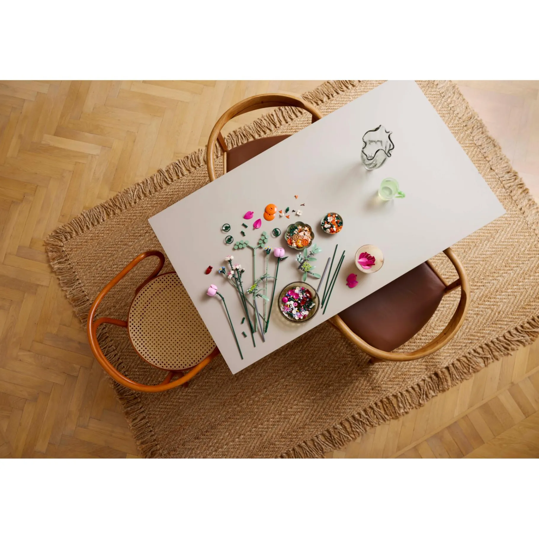 Jongens|Bouwstenen>LEGO 10342 Botanicals Roze boeket