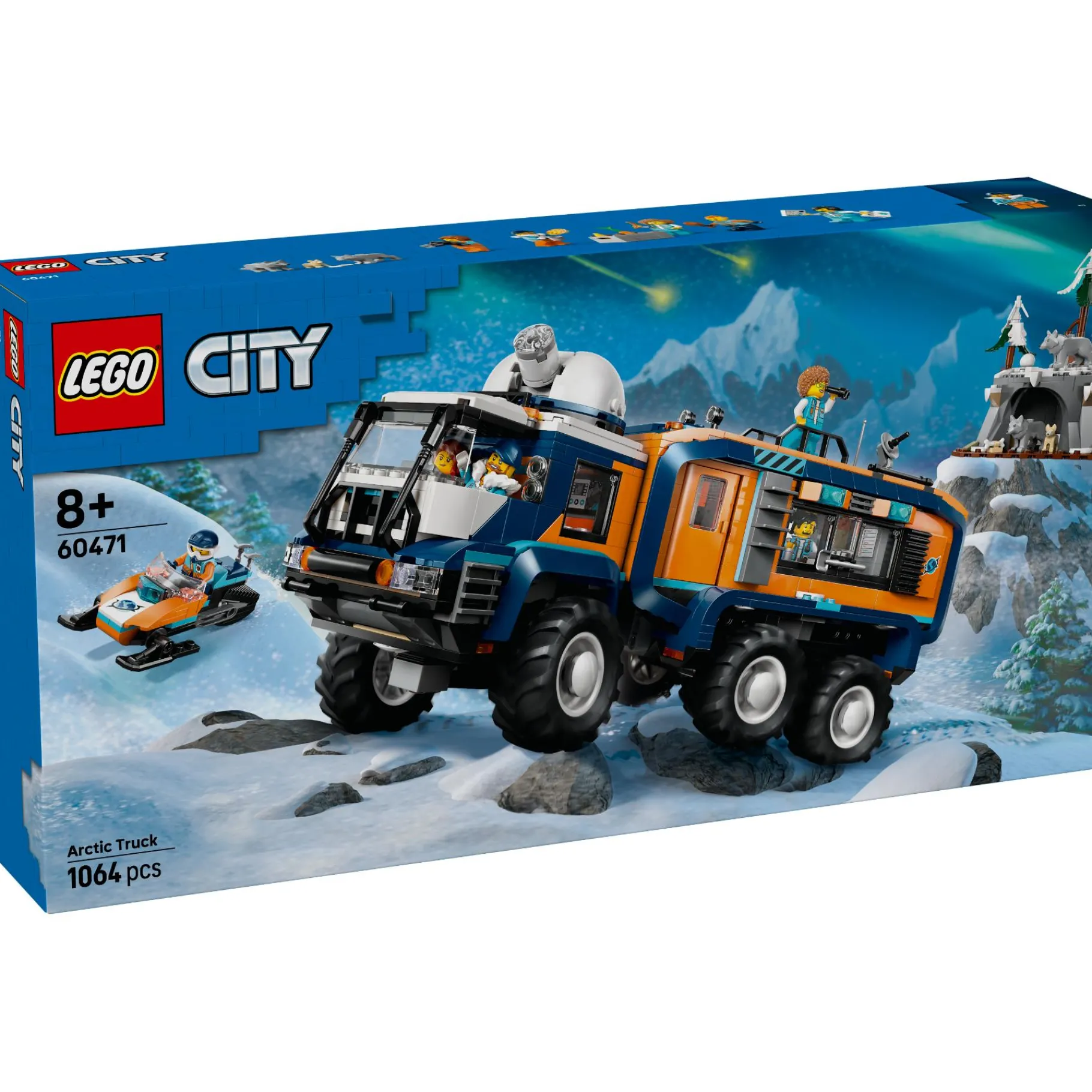 Bouwstenen|Jongens>LEGO 60471 City Exploration Laboratoriumtruck Op De Noordpool