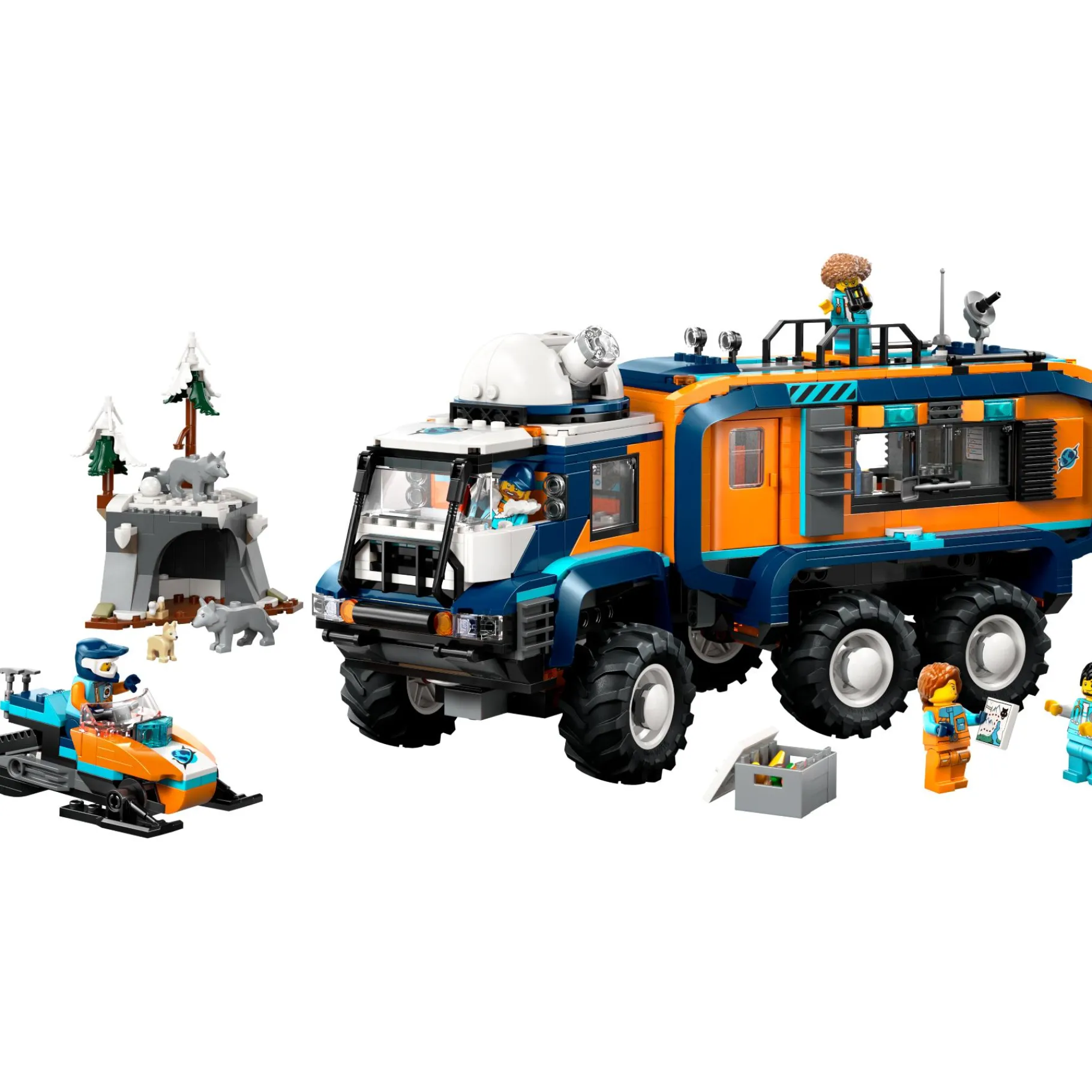 Bouwstenen|Jongens>LEGO 60471 City Exploration Laboratoriumtruck Op De Noordpool