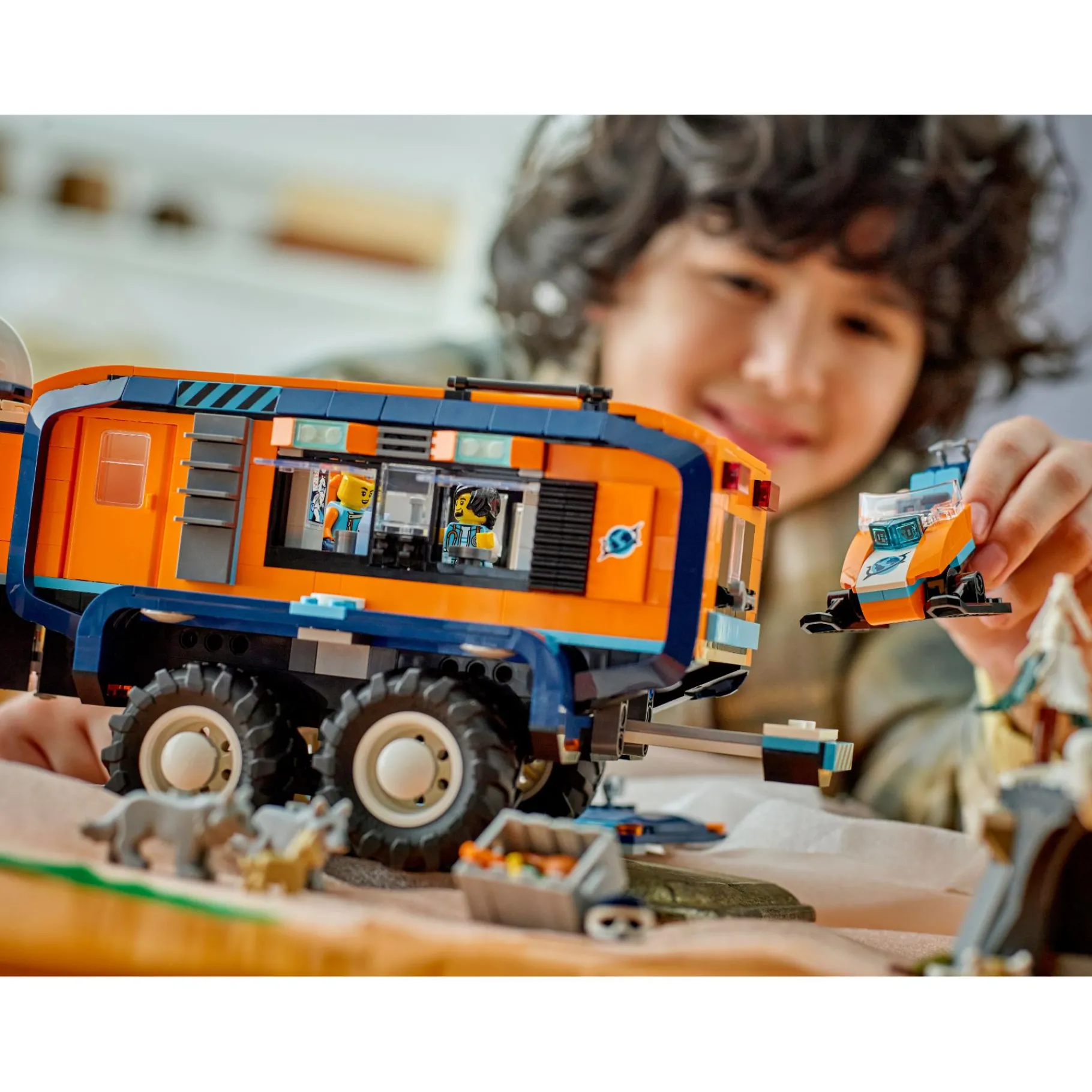 Bouwstenen|Jongens>LEGO 60471 City Exploration Laboratoriumtruck Op De Noordpool