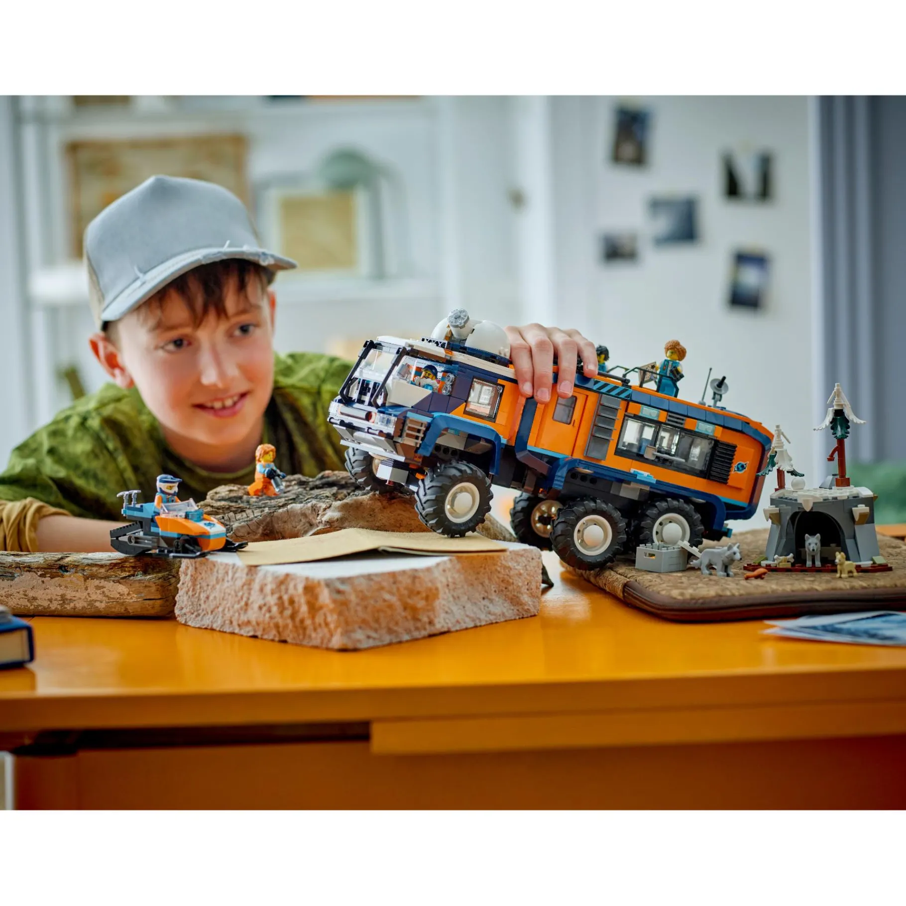 Bouwstenen|Jongens>LEGO 60471 City Exploration Laboratoriumtruck Op De Noordpool