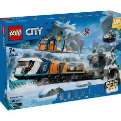 Bouwstenen|Jongens>LEGO 60470 City Trains Onderzoekstrein Op De  Noordpool