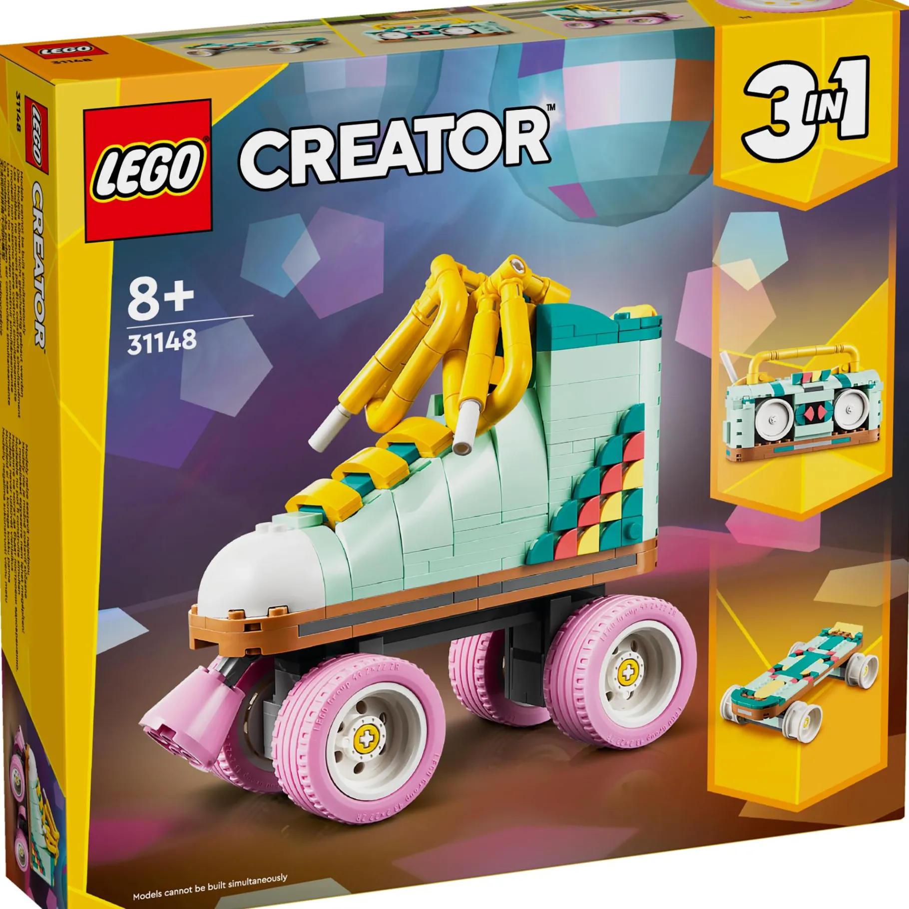 Bouwstenen|Jongens>LEGO 31148 Creator Retro Rolschaats