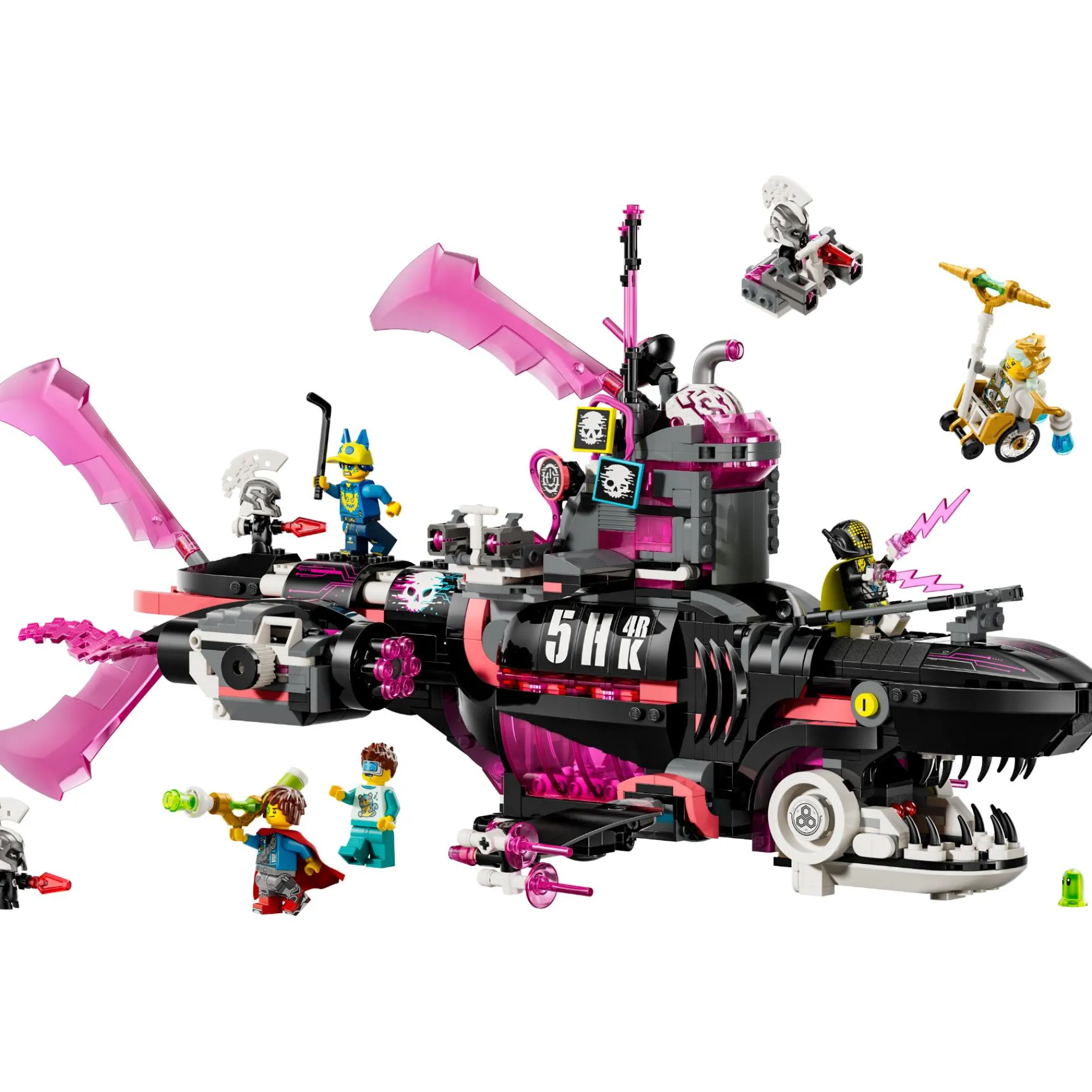 Bouwstenen|Jongens>LEGO 71500 Dreamzzz Nachtmerrie Haaienonderzeeër