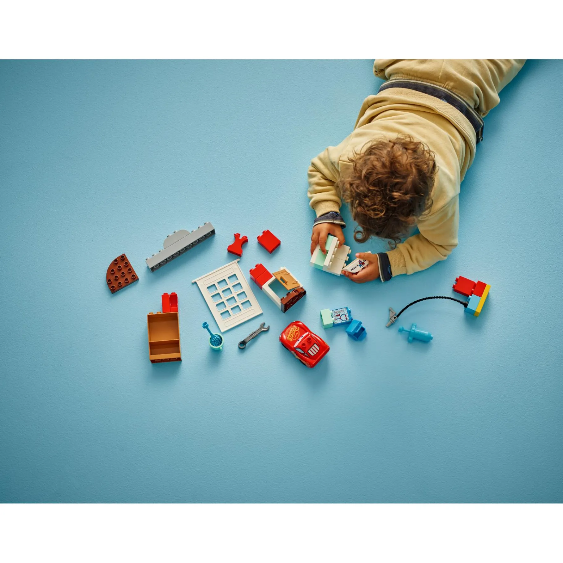 Bouwstenen|Jongens>LEGO 10456 DUPLO Disney Mcqueens Bezoek Aan Docs Garage