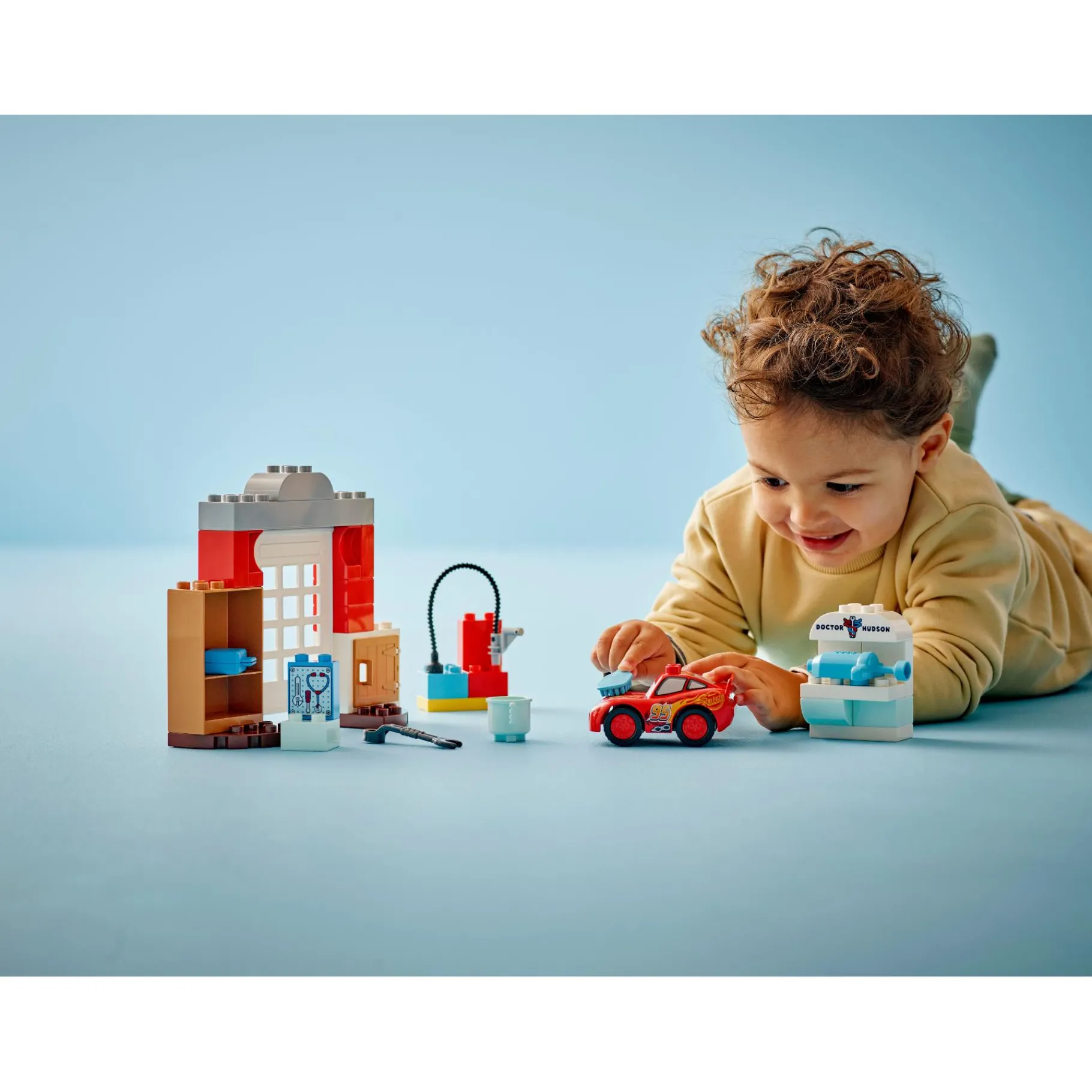 Bouwstenen|Jongens>LEGO 10456 DUPLO Disney Mcqueens Bezoek Aan Docs Garage