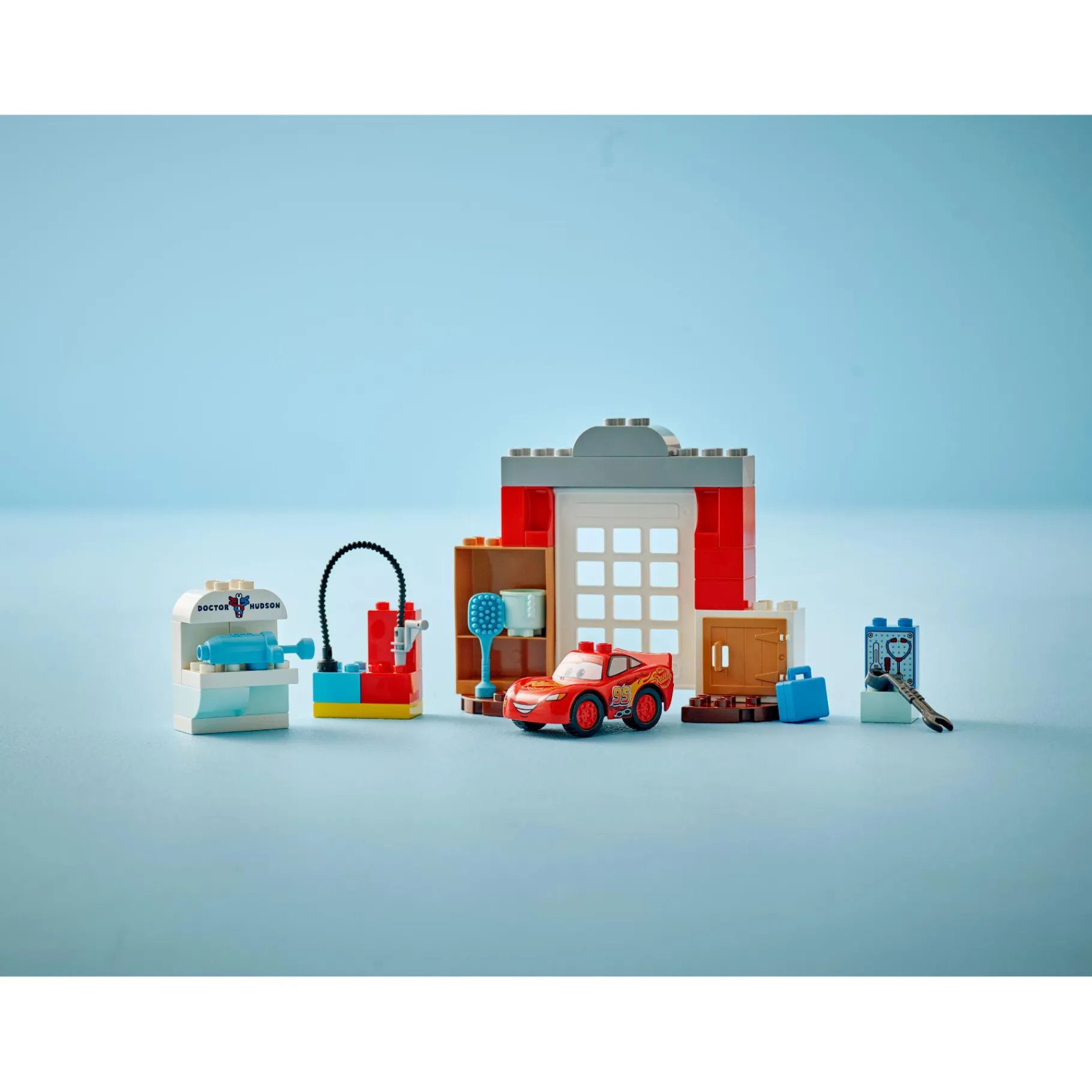 Bouwstenen|Jongens>LEGO 10456 DUPLO Disney Mcqueens Bezoek Aan Docs Garage