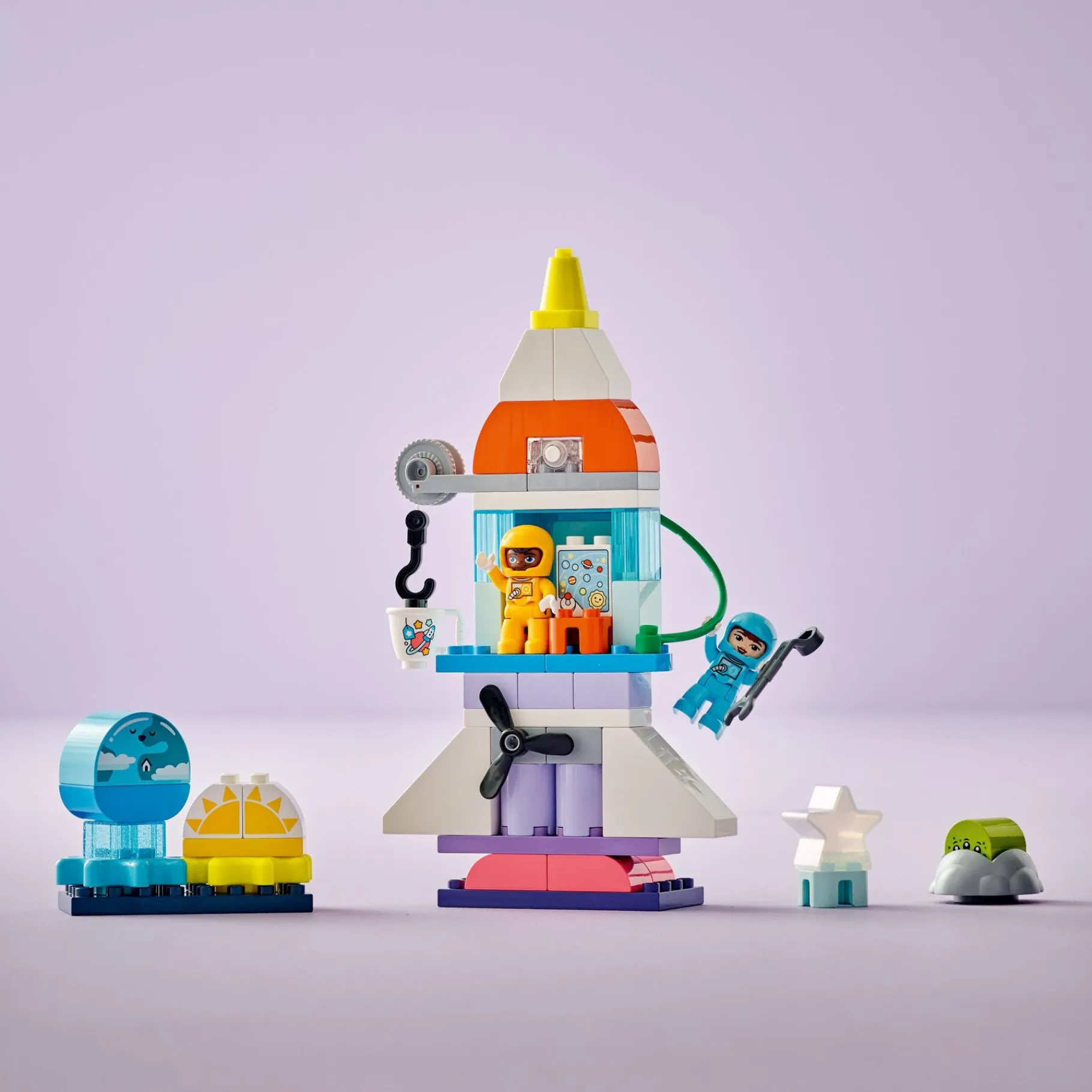 Bouwstenen|Jongens>LEGO 10422 Duplo 3-in-1 Ruimteavontuur