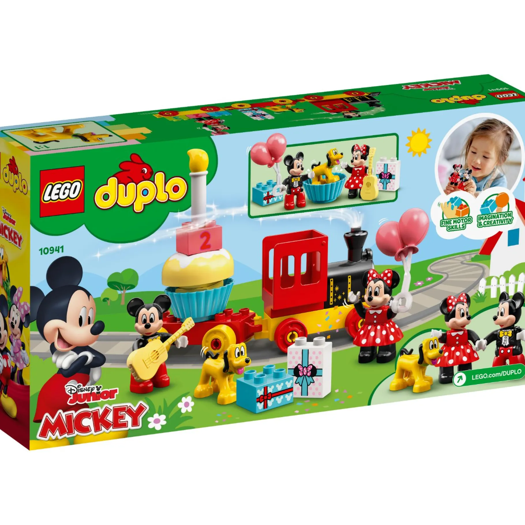 Bouwstenen|Jongens>LEGO 10941 DUPLO Mickey & Minnie Verjaardagstrein