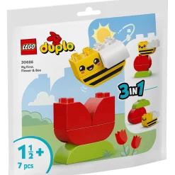 Bouwstenen|Jongens>LEGO 30686 Duplo Mijn eerste bloem en bij