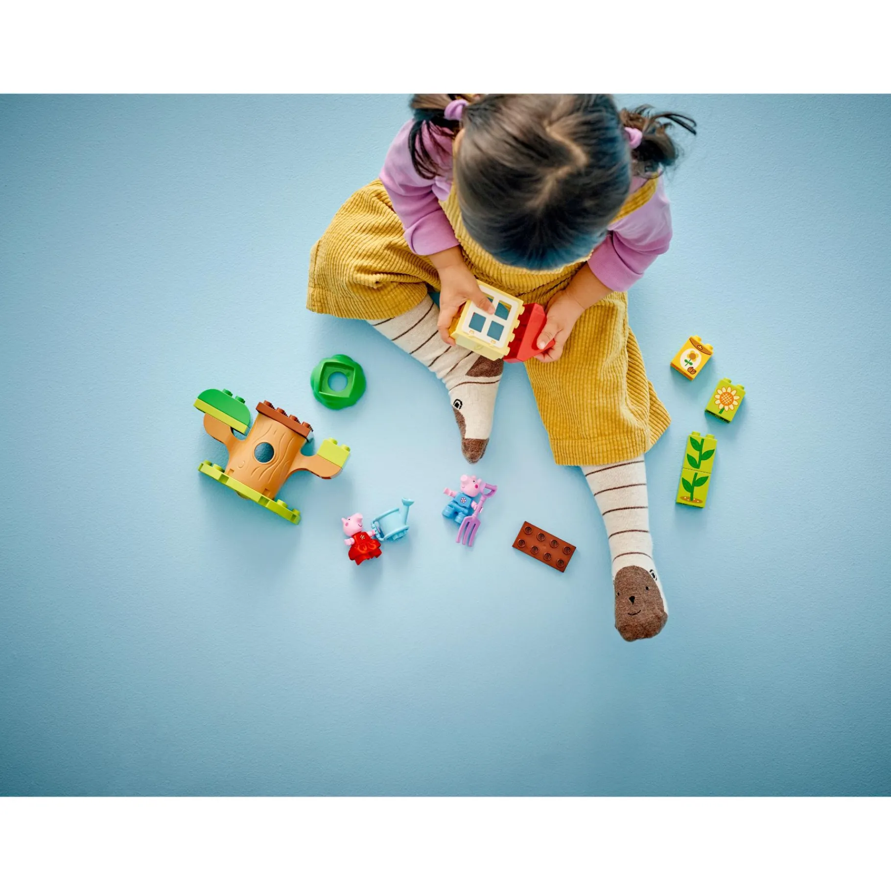 Bouwstenen|Jongens>LEGO 10431 Duplo Peppa Big tuin en boomhut