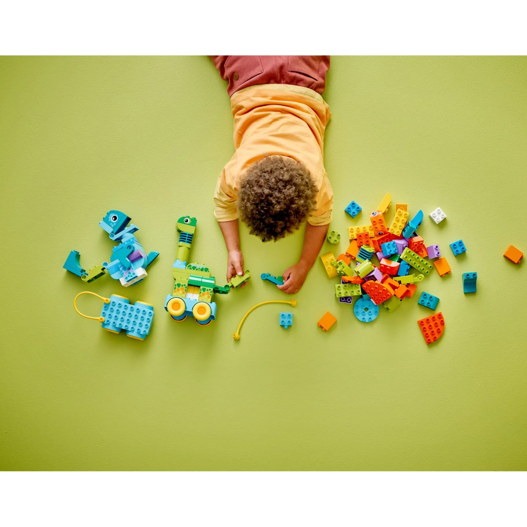 Bouwstenen|Jongens>LEGO 10451 DUPLO Town 3-in-1 dinosaurussen op wielen