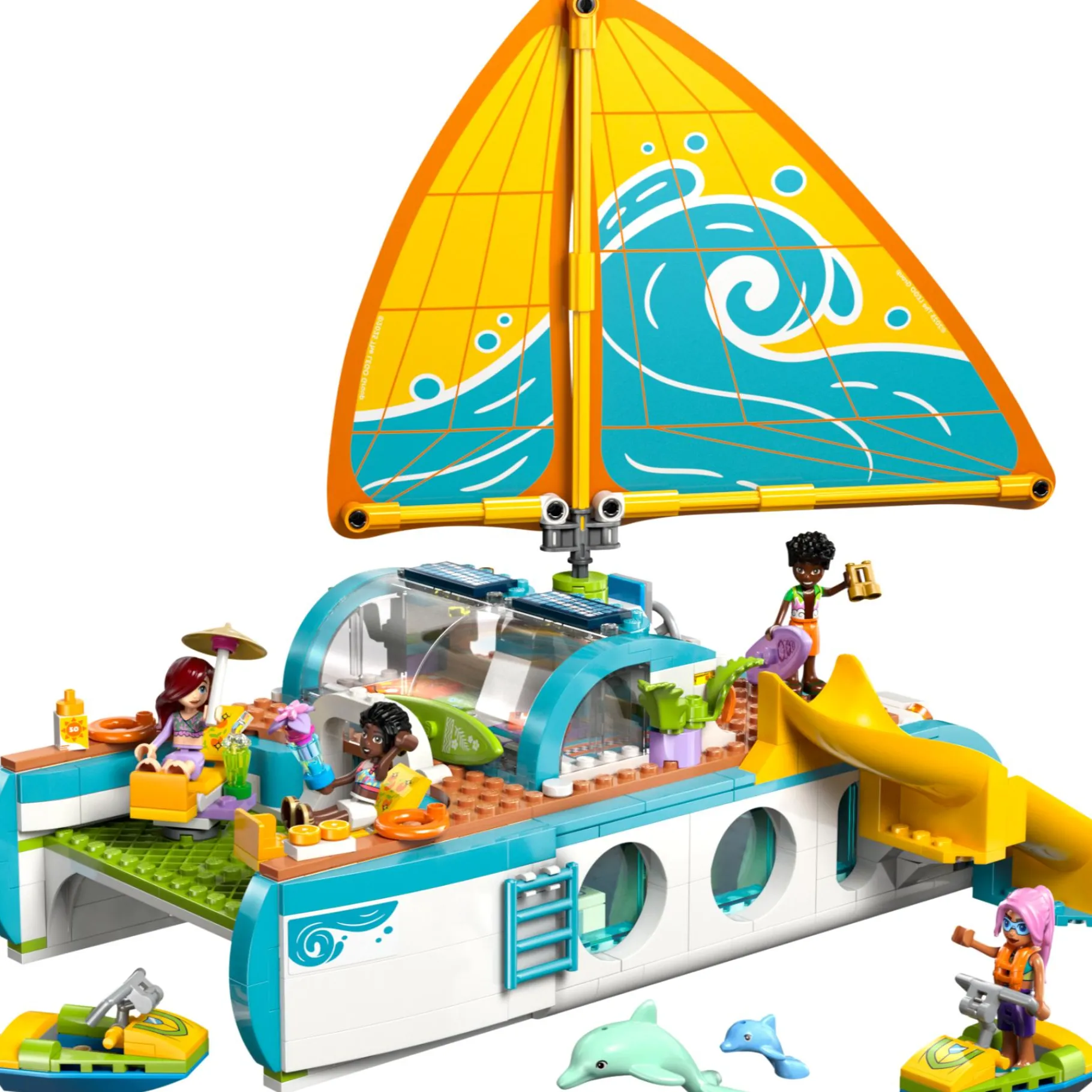 Bouwstenen|Jongens>LEGO 42664 Friends Avontuurlijke Bootreis