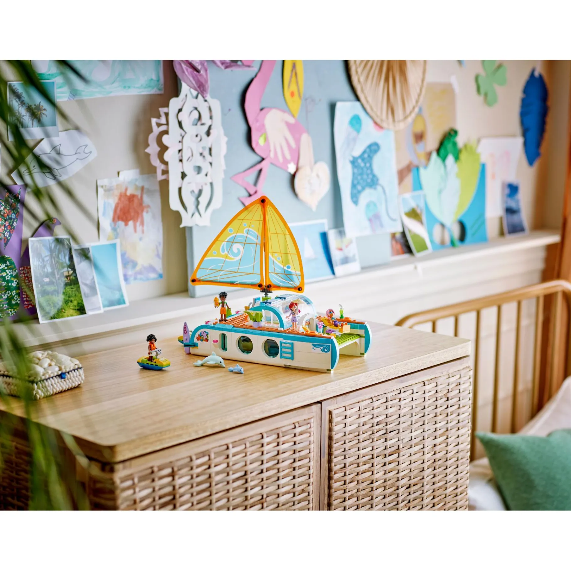 Bouwstenen|Jongens>LEGO 42664 Friends Avontuurlijke Bootreis