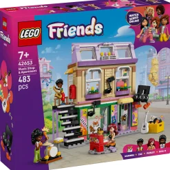 Bouwstenen|Jongens>LEGO 42653 Friends Muziekwinkel En Appartement