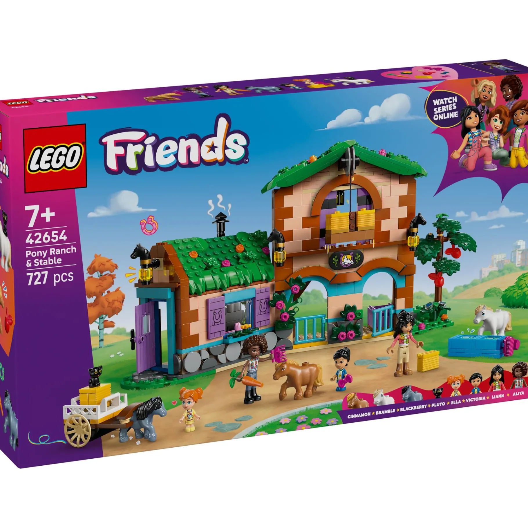 Bouwstenen|Jongens>LEGO 42654 Friends Ponyboerderij En Stal