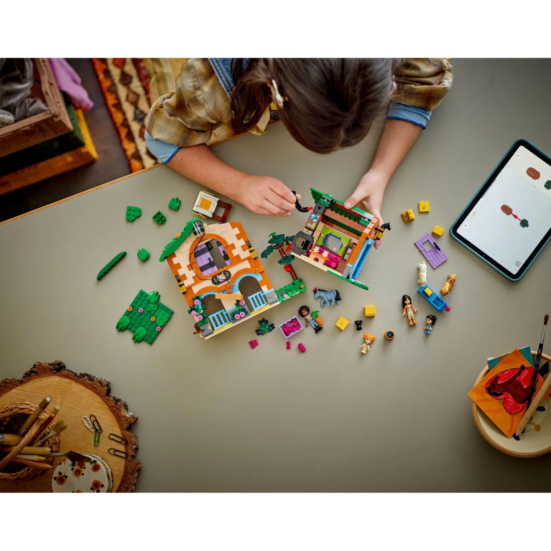 Bouwstenen|Jongens>LEGO 42654 Friends Ponyboerderij En Stal