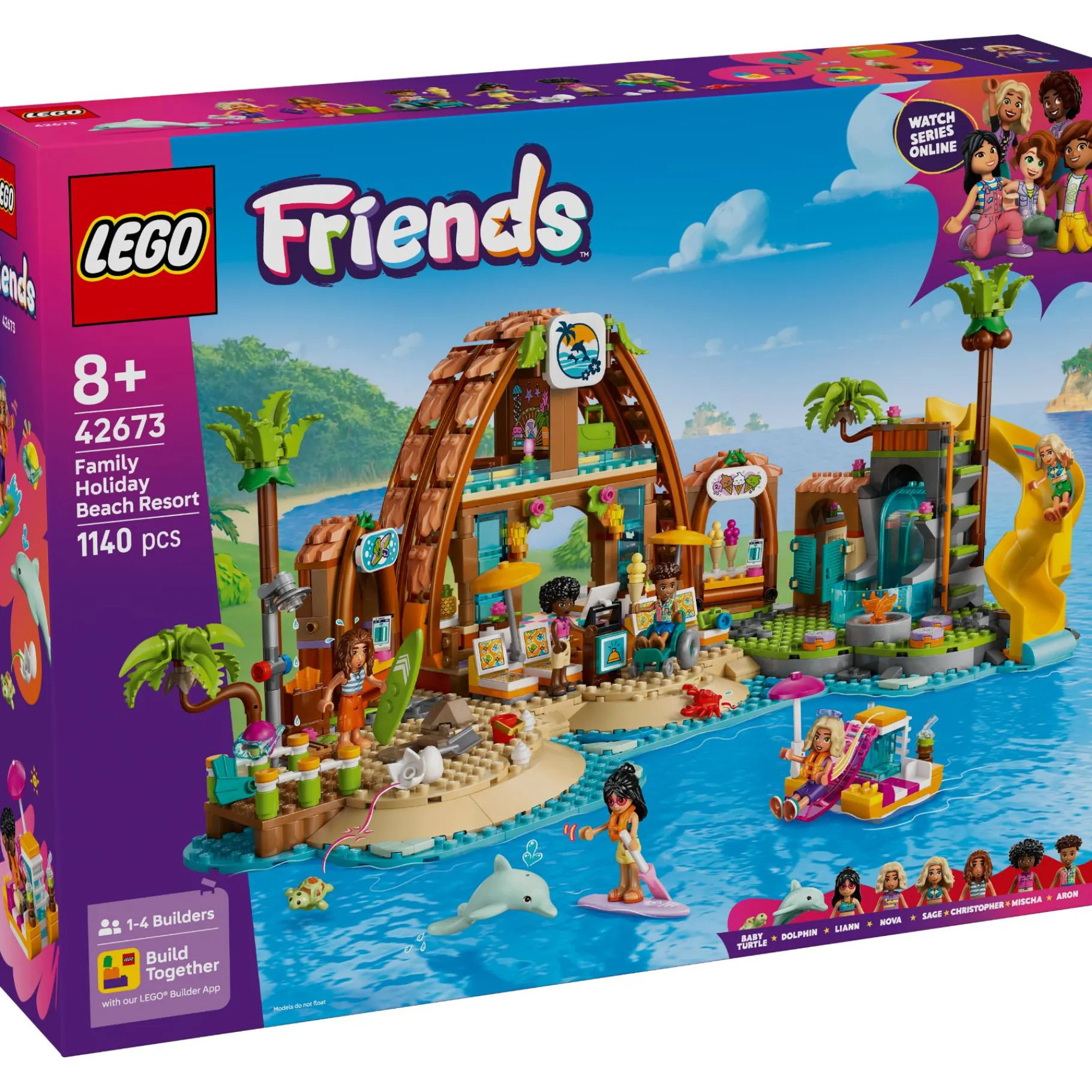 Bouwstenen|Jongens>LEGO 42673 Friends Strandresort