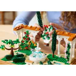 Bouwstenen|Jongens></noscript>LEGO 10359 Icons Tuin met fontein