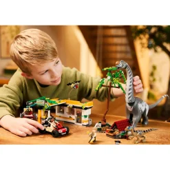 Bouwstenen|Jongens></noscript>LEGO 76973 Jurassic World Raptor en Titanosaurus opsporingsmissie