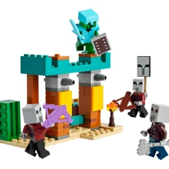 Bouwstenen|Jongens>LEGO 21267 Minecraft De Illagers in de woestijn