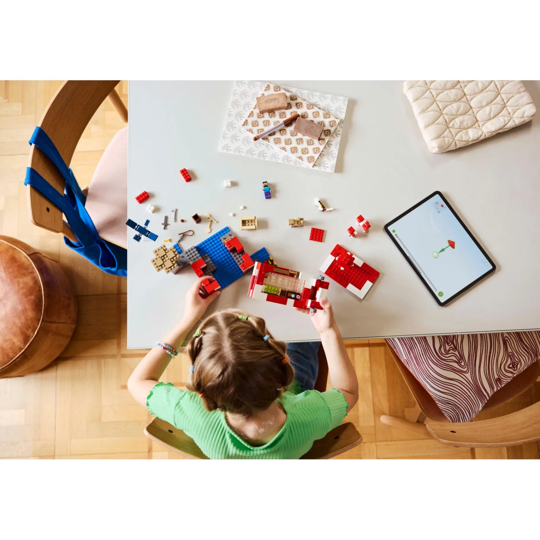 Bouwstenen|Jongens>LEGO 21270 Minecraft Het Mooshroom huis