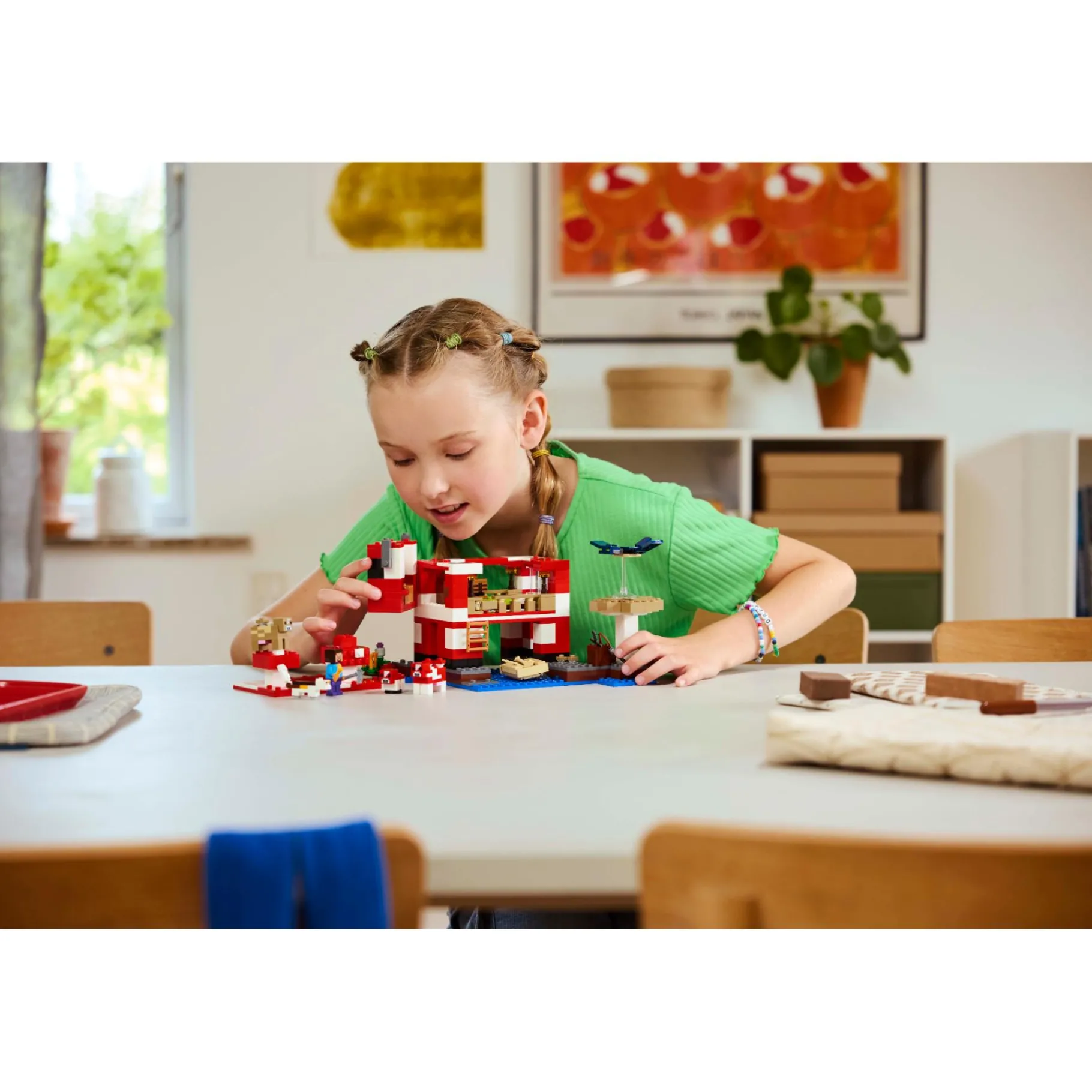 Bouwstenen|Jongens>LEGO 21270 Minecraft Het Mooshroom huis