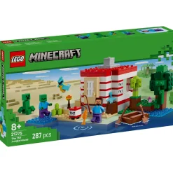 Bouwstenen|Jongens>LEGO 21275 Minecraft Het TNT Junglehuis