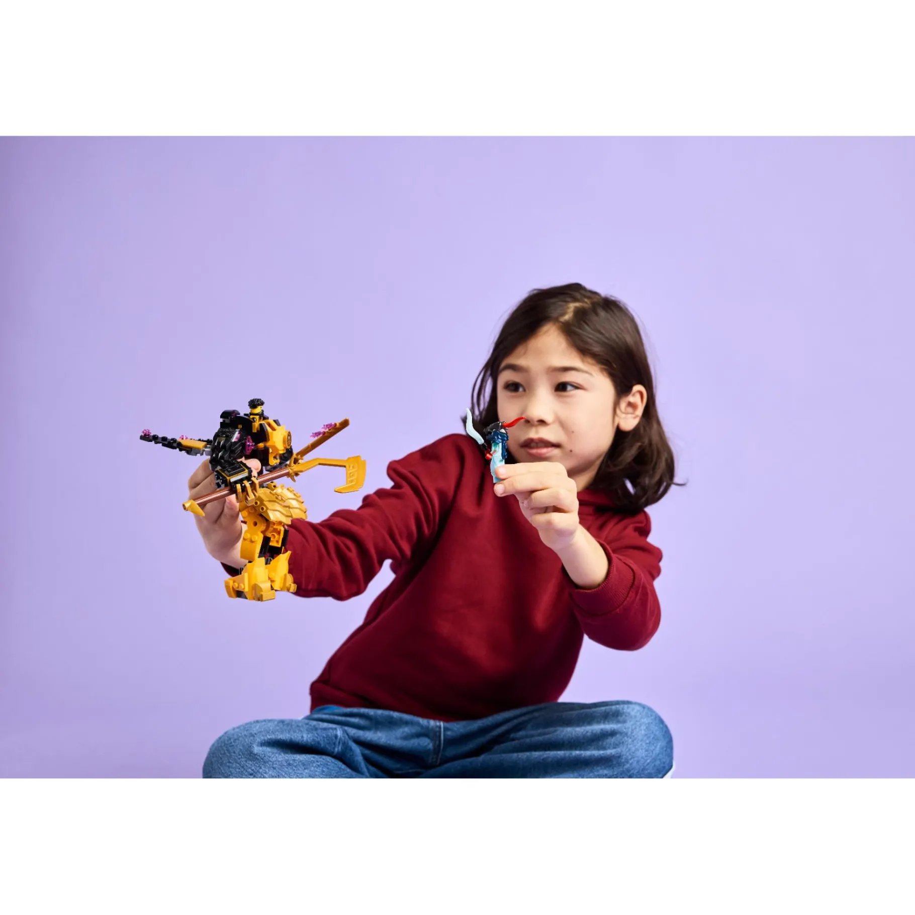 Bouwstenen|Jongens>LEGO 71839 Ninjago Arins Spinjitzu Strijdmecha