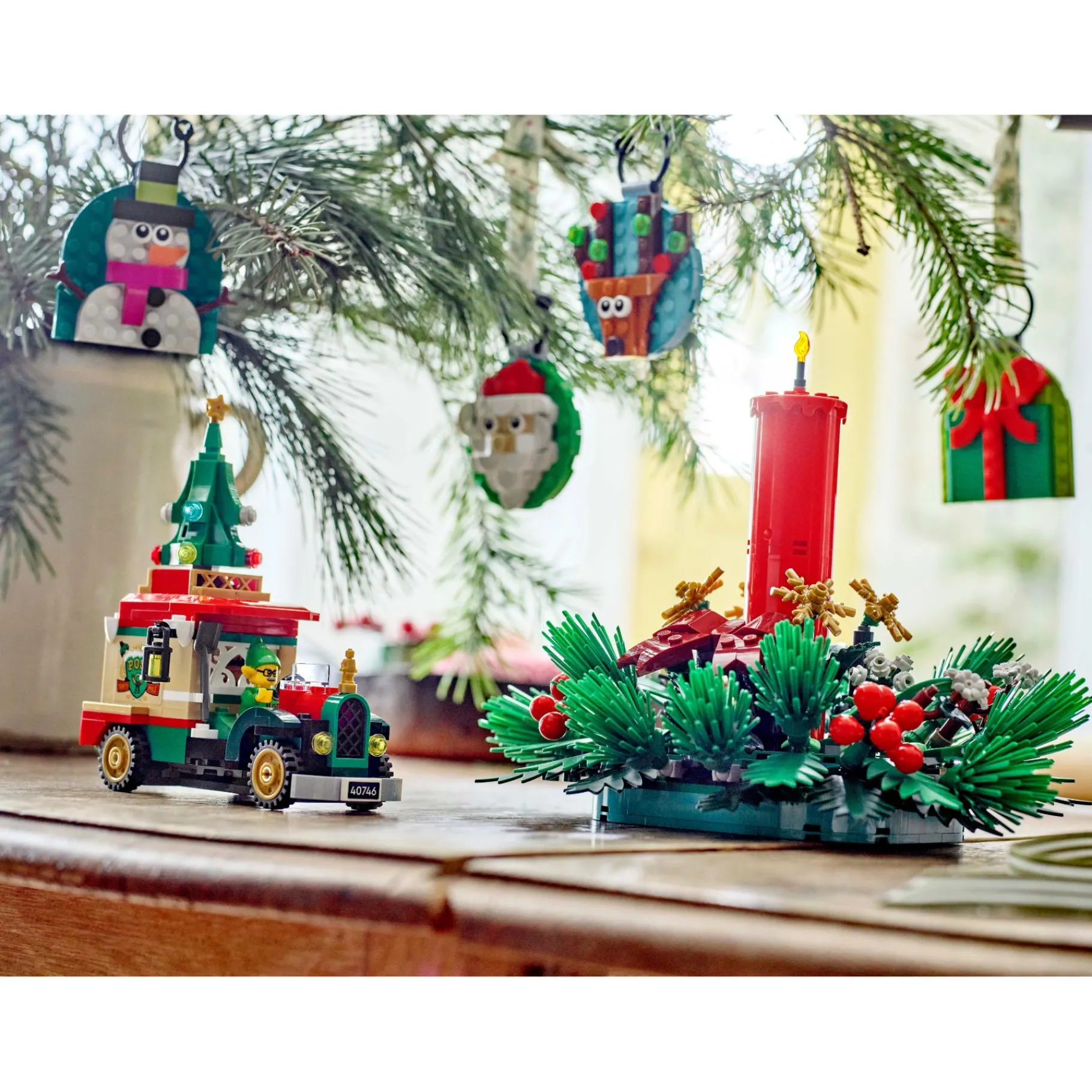 Bouwstenen|Jongens>LEGO 40743 Seasons Kersttafeldecoratie