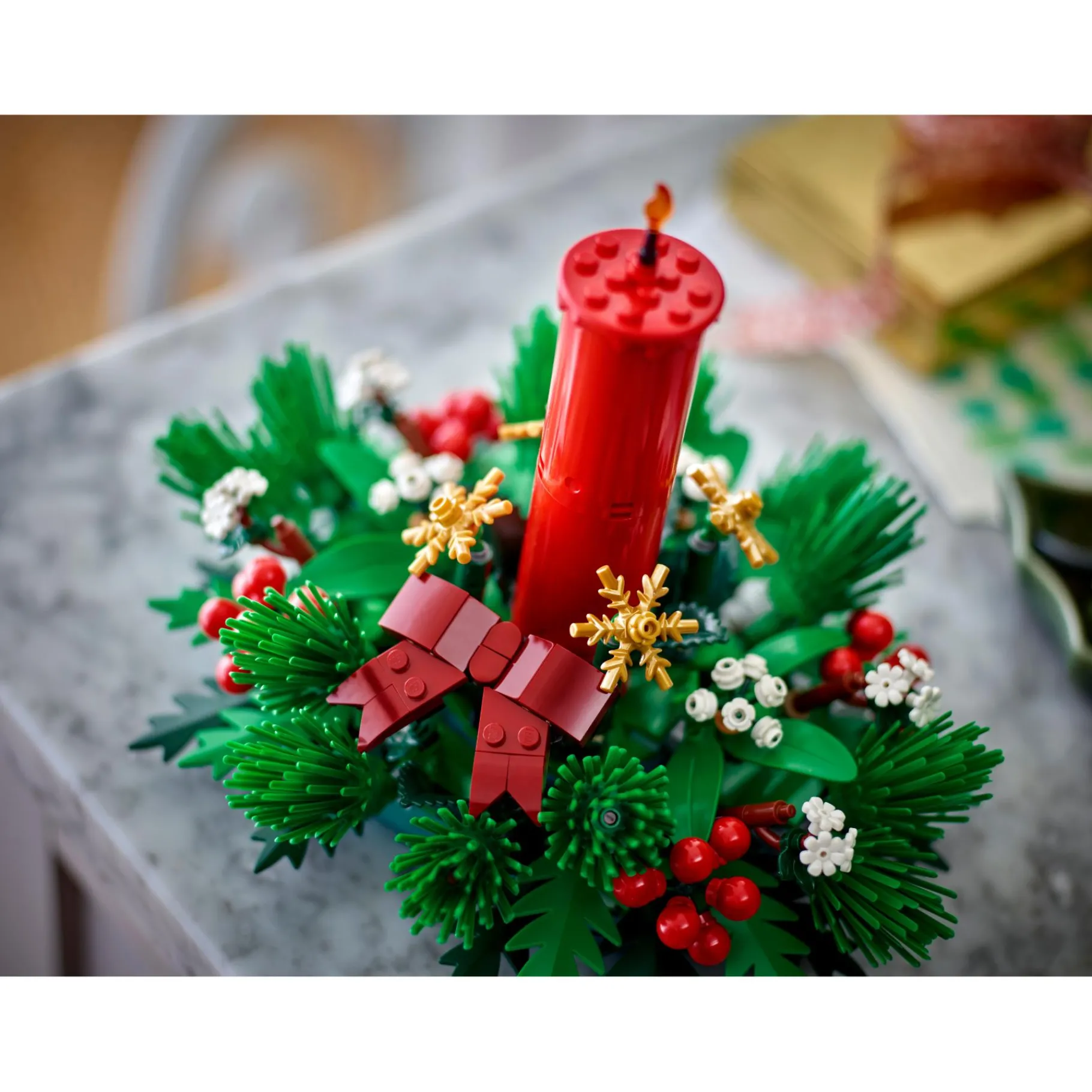 Bouwstenen|Jongens>LEGO 40743 Seasons Kersttafeldecoratie