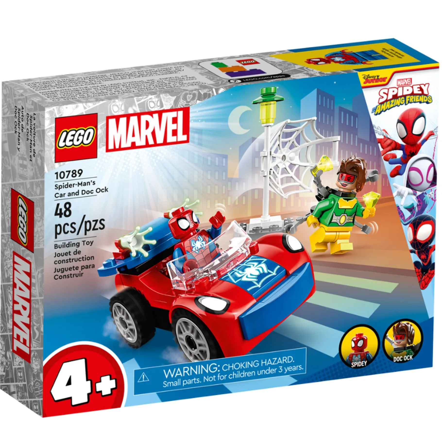 Bouwpakketten|Jongens>LEGO 10789 Spidey Spider-Man’s auto en Doc Ock