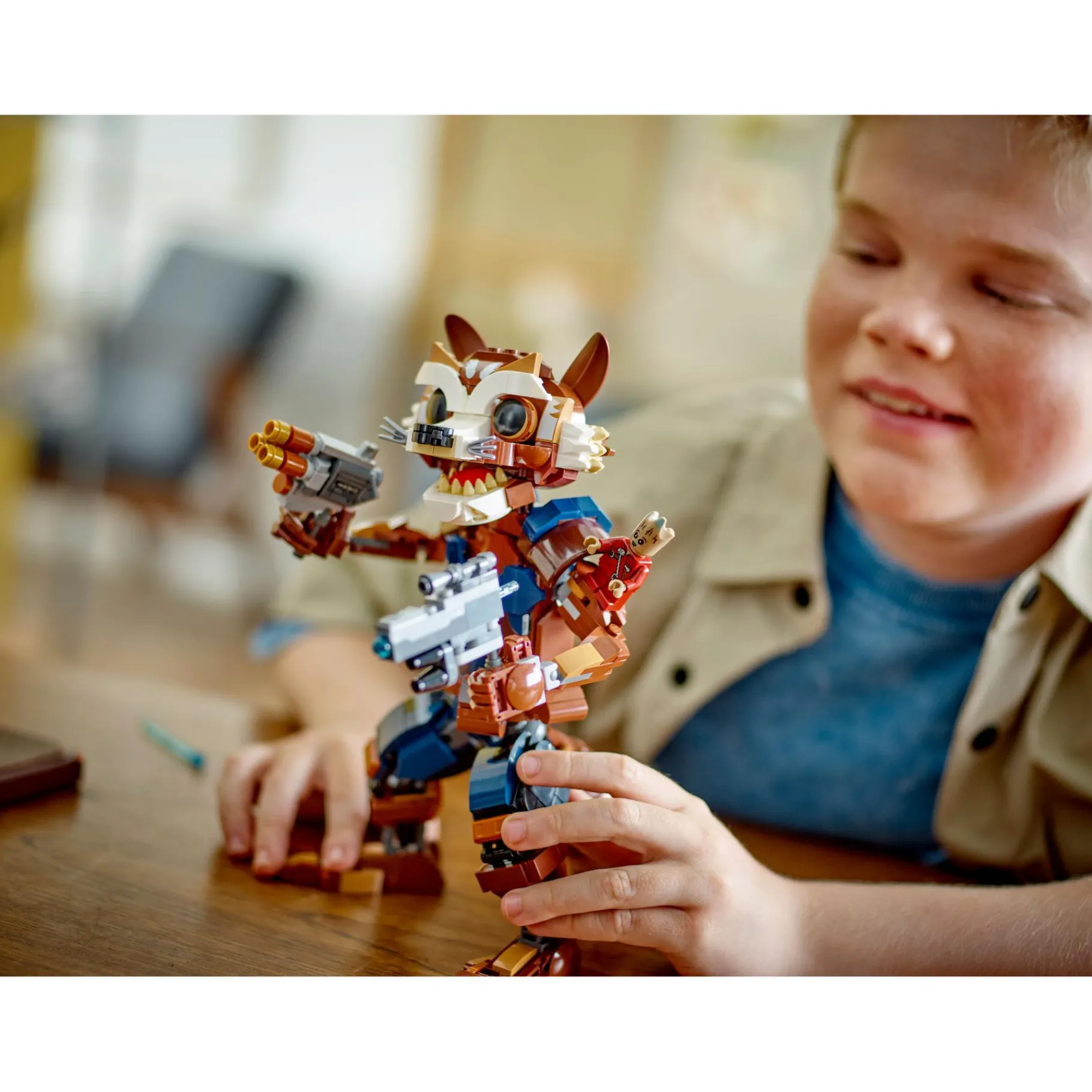 Bouwstenen|Jongens>LEGO 76282 Super Heroes Rocket en Baby Groot