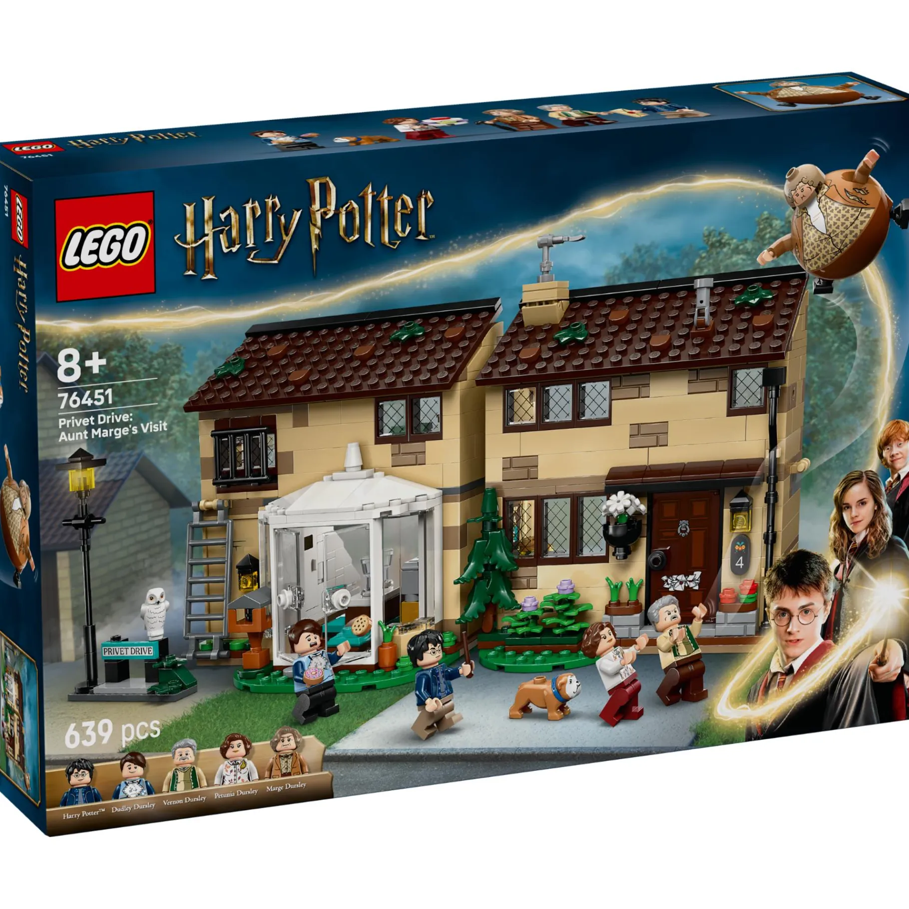 Jongens|Bouwstenen>LEGO Harry Potter 76451 Ligusterlaan Bezoek Van Tante Margot
