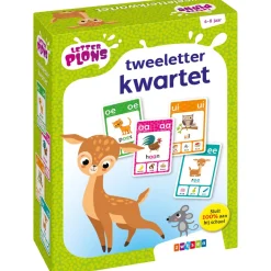 Kwartet> Letterplons tweeletter kwartet