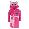 Kinderpyama's> Lilo & Stictch badjas roze maat 122-128