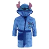 Kinderpyama's> Lilo & Stitch badjas blauw maat 98-104