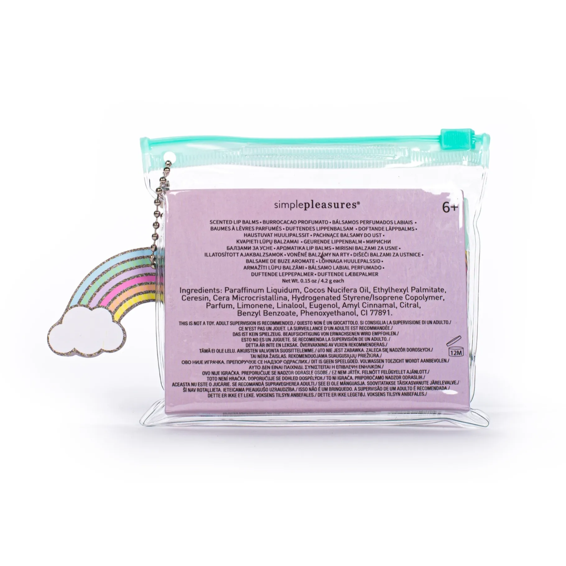 Make-Up> Lipbalm 6 Stuks Rainbow