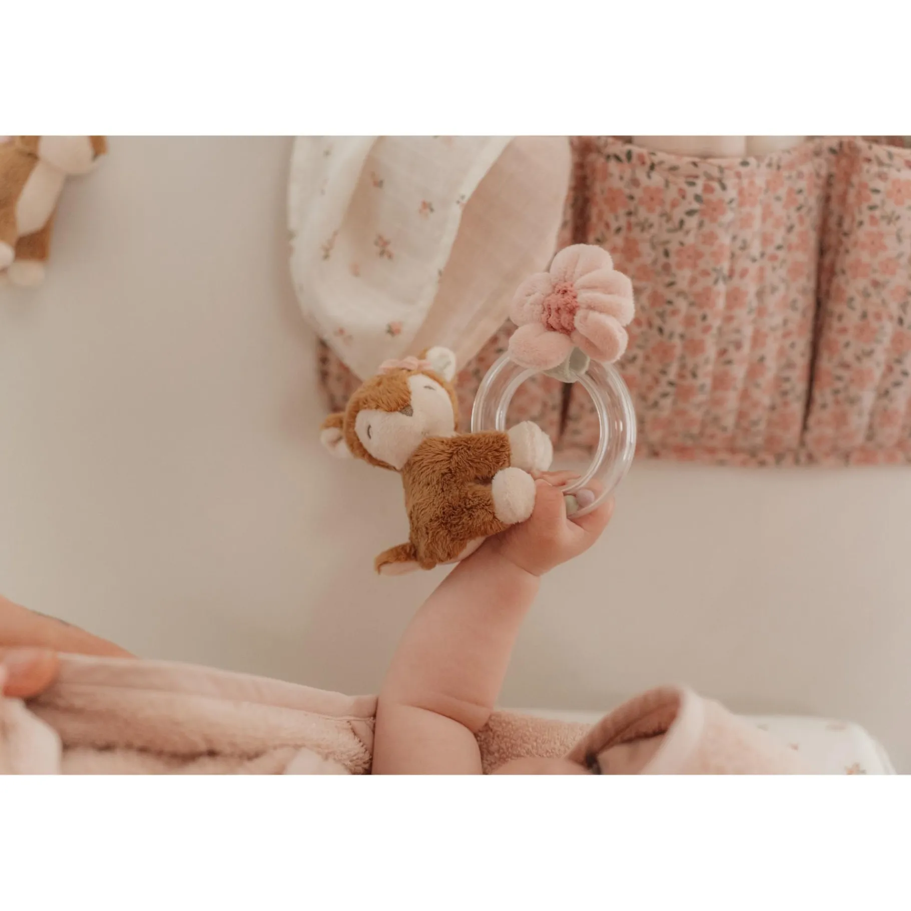 Babyspeelgoed>Little Dutch - Ringrammelaar Hert - Fairy Garden