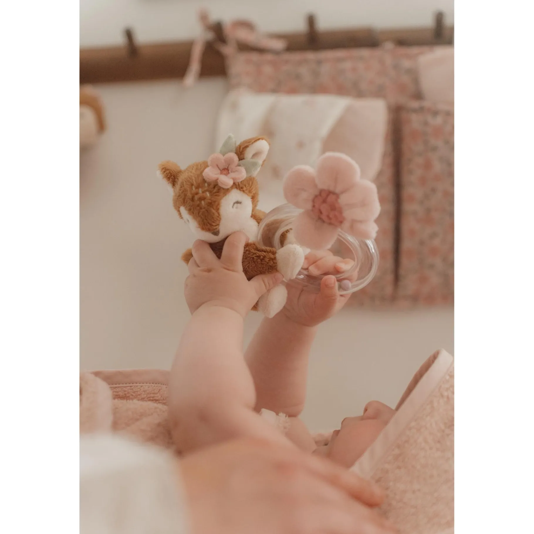 Babyspeelgoed>Little Dutch - Ringrammelaar Hert - Fairy Garden