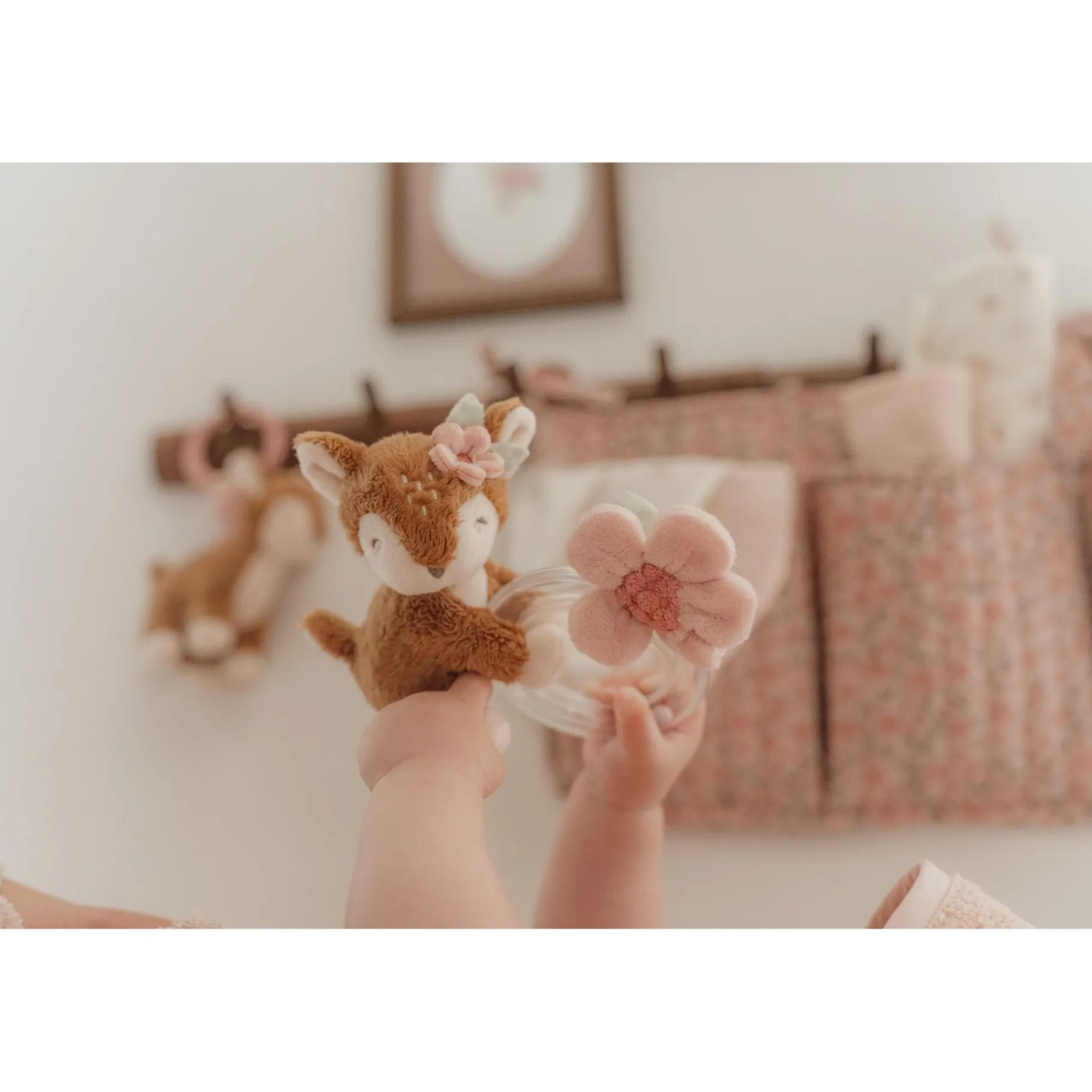 Babyspeelgoed>Little Dutch - Ringrammelaar Hert - Fairy Garden