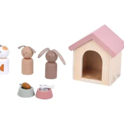 Loopfiguren|Looptrainer></noscript> Little Dutch Aanvulset Poppenhuis Huisdieren