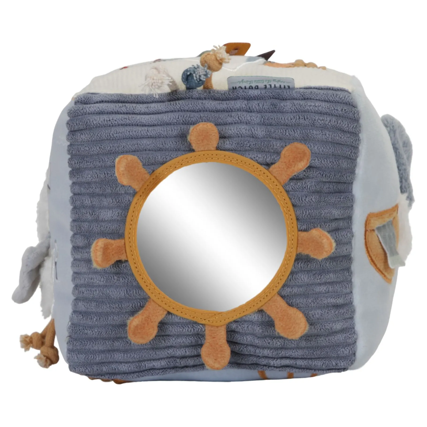 Plucheknuffels|Babyspeelgoed>Tiamo Little Dutch Activiteitenkubus Sailors Bay