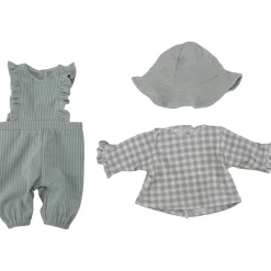 Poppenkleding> Little Dutch Babypop Kleertjes Blauw