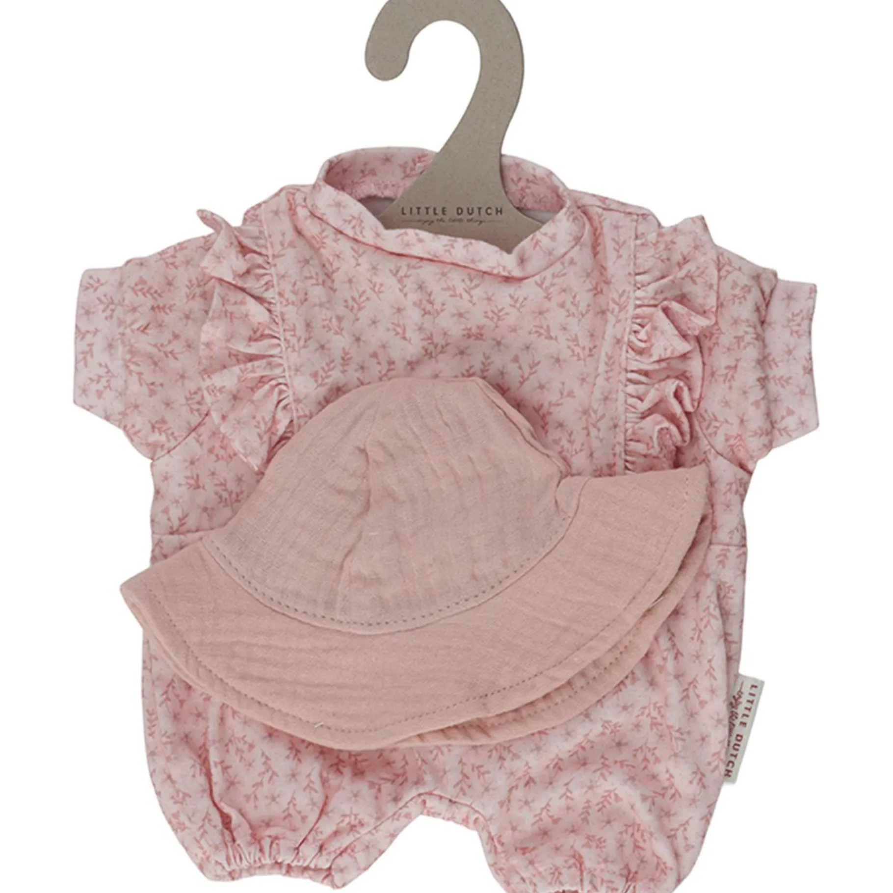 Poppenkleding> Little Dutch Babypop Kleertjes Roze