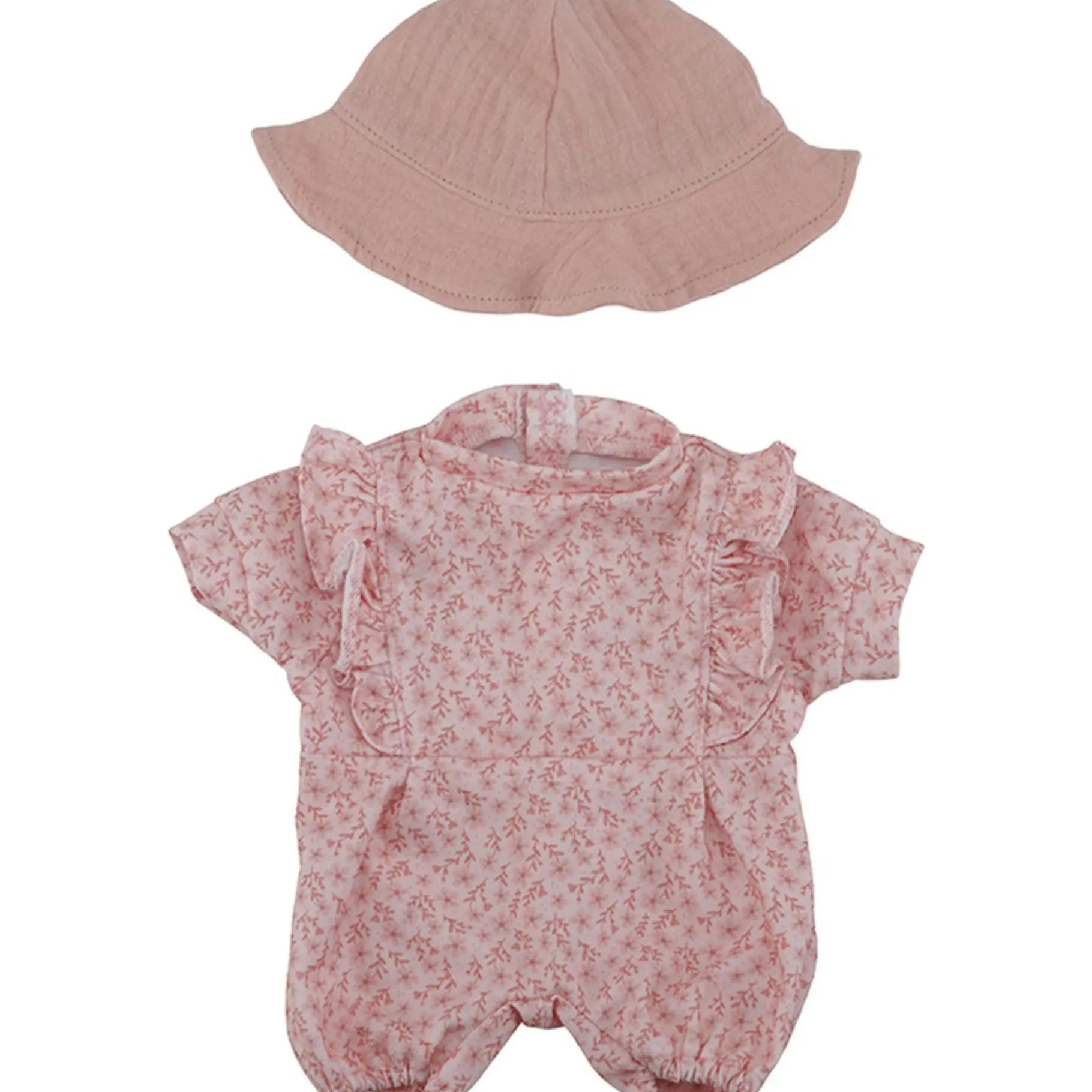 Poppenkleding> Little Dutch Babypop Kleertjes Roze